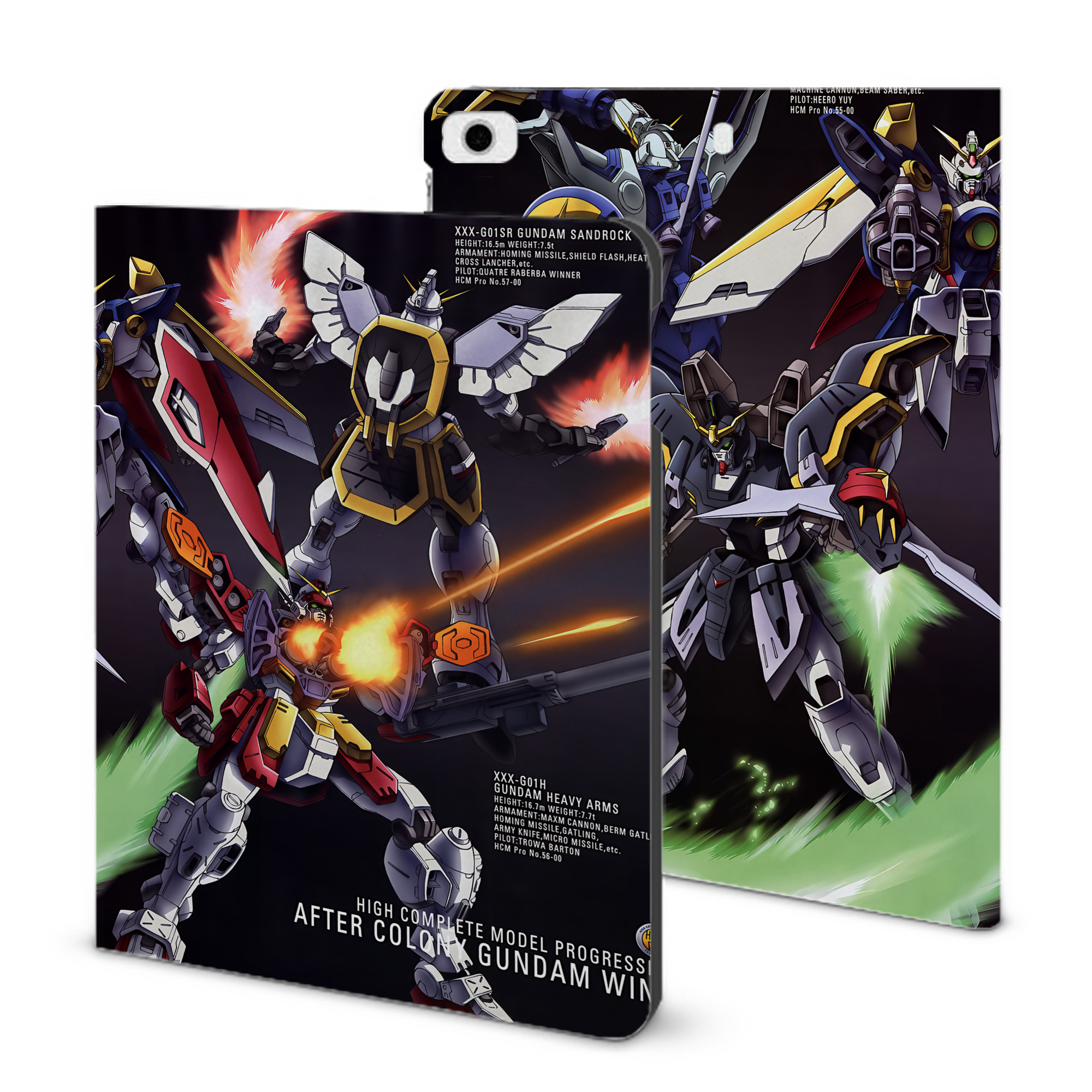 （画像用） 機動戦士ガンダム Mobile Suit Gundam IPad ケース ブック型 PUレザー TPU 耐衝撃 軽量 薄型 ペン収納なし 全面保護 IPad 各モデル対応